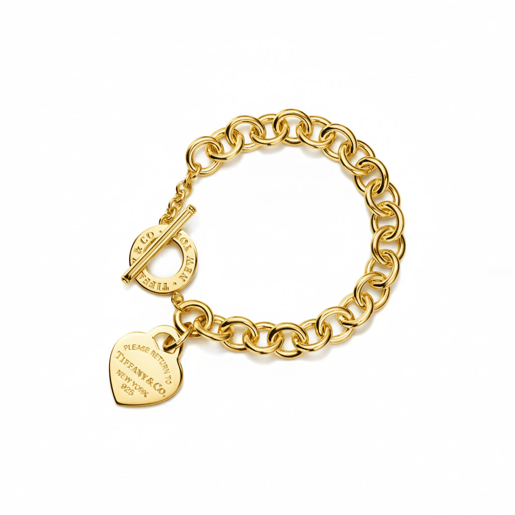 Heart Tag Bracelet