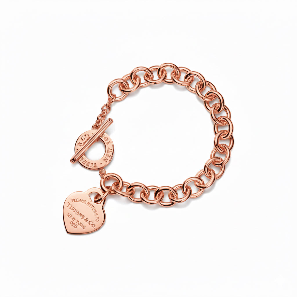Heart Tag Bracelet