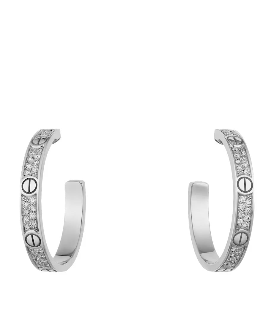 Diamond Love Earrings