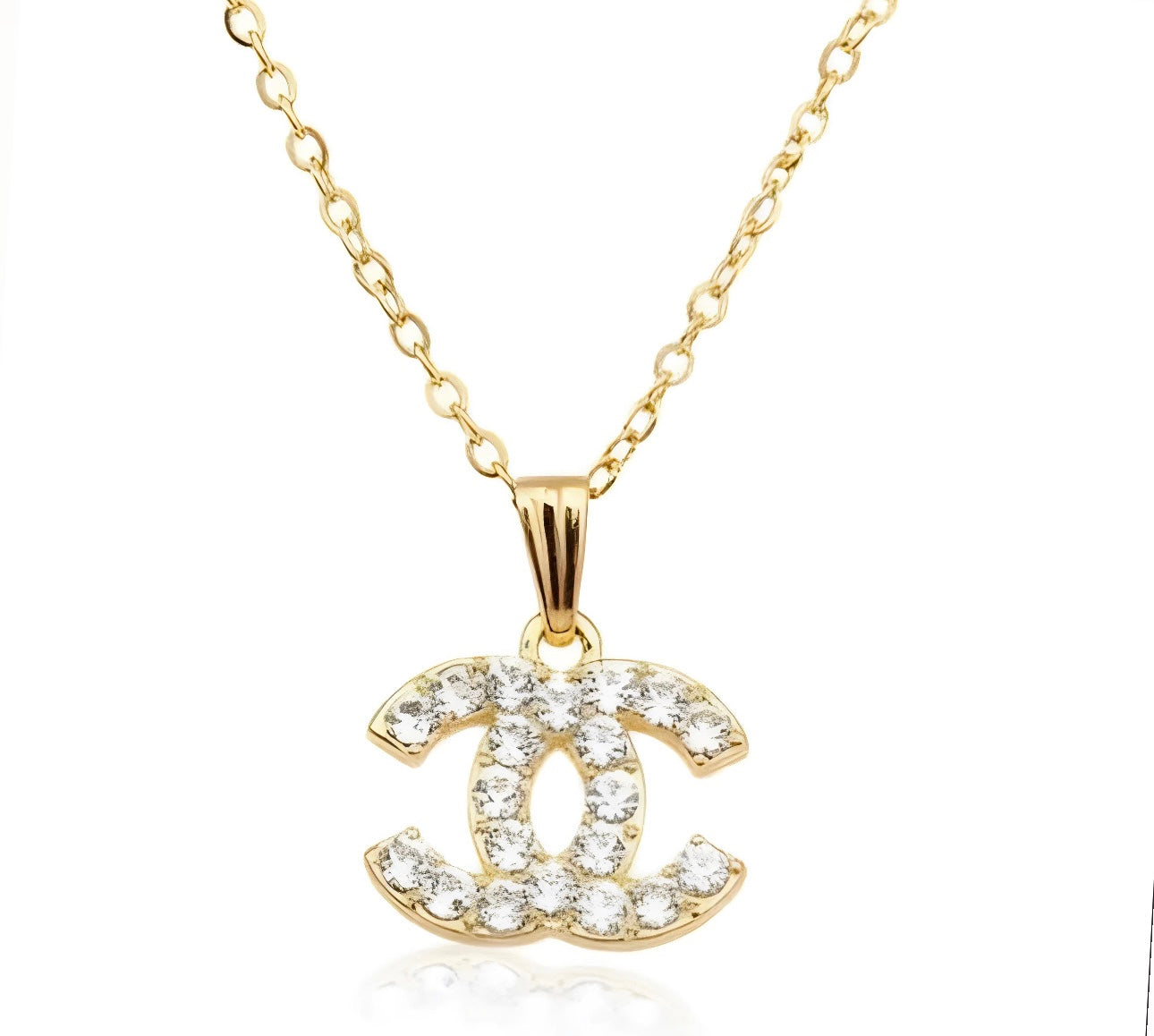 CC Diamond Necklace