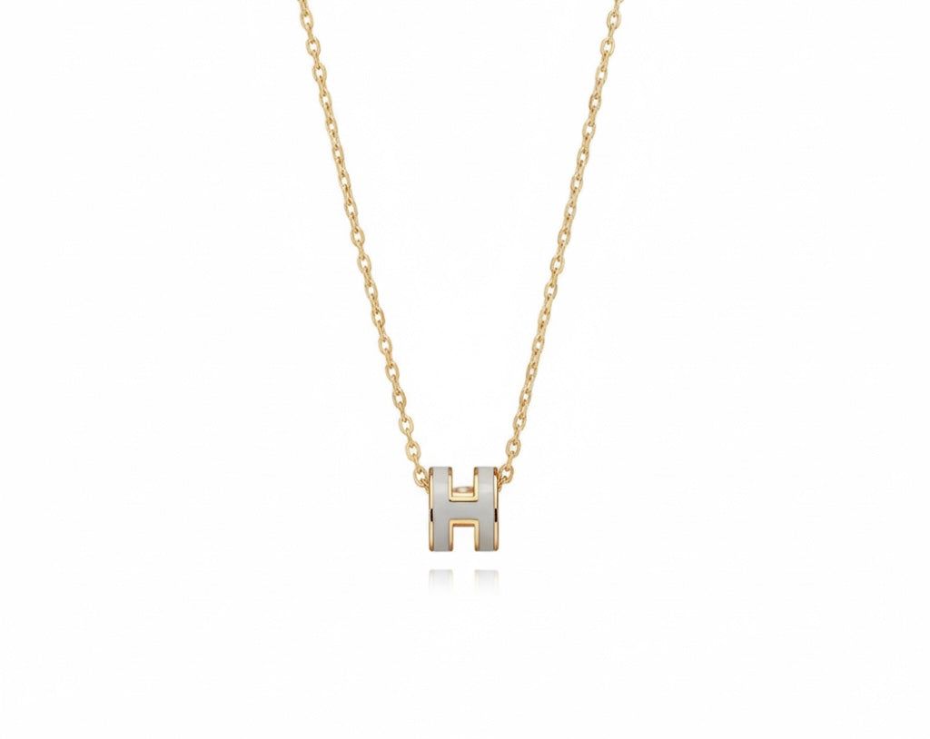 H Pendant Necklace