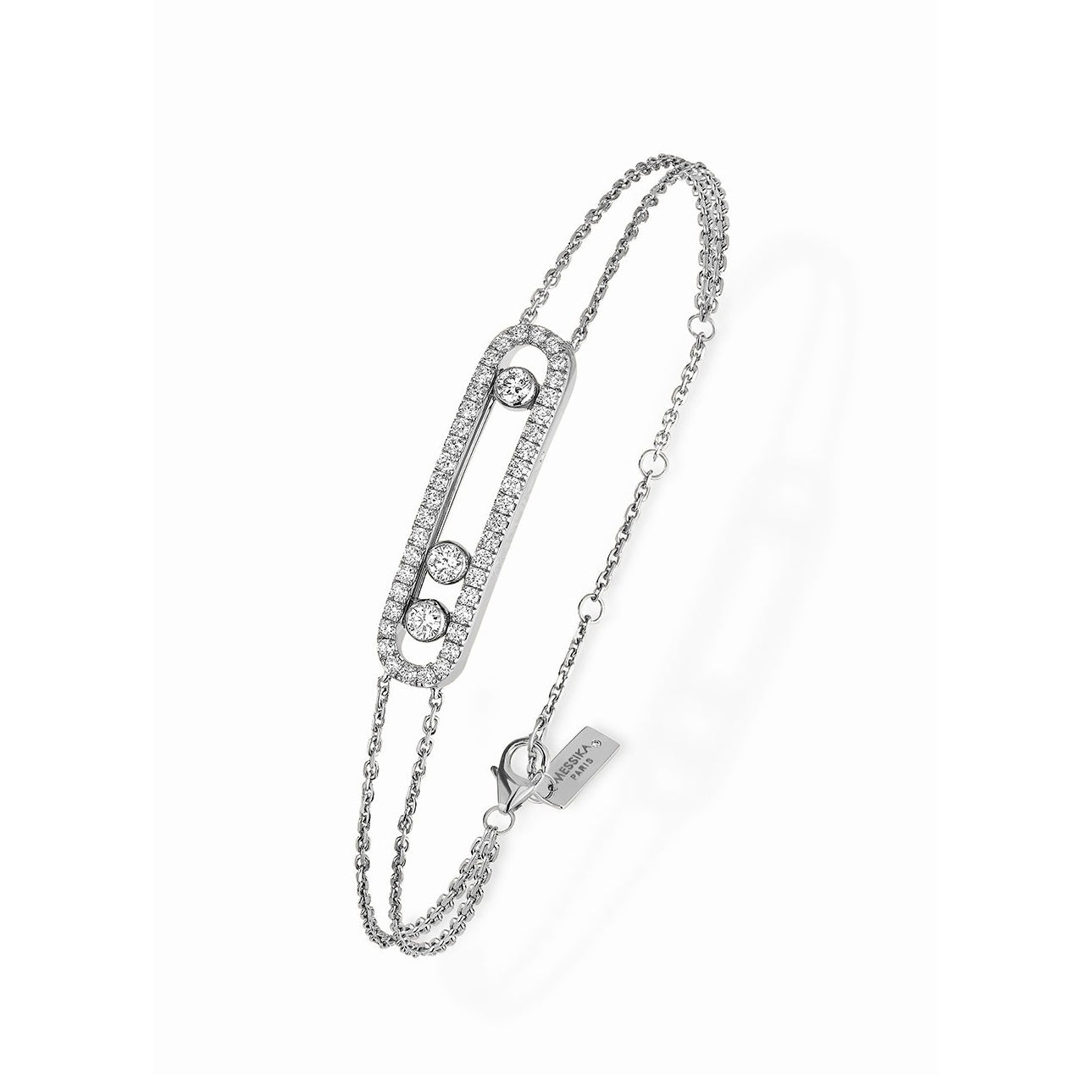 M Diamond Bracelet