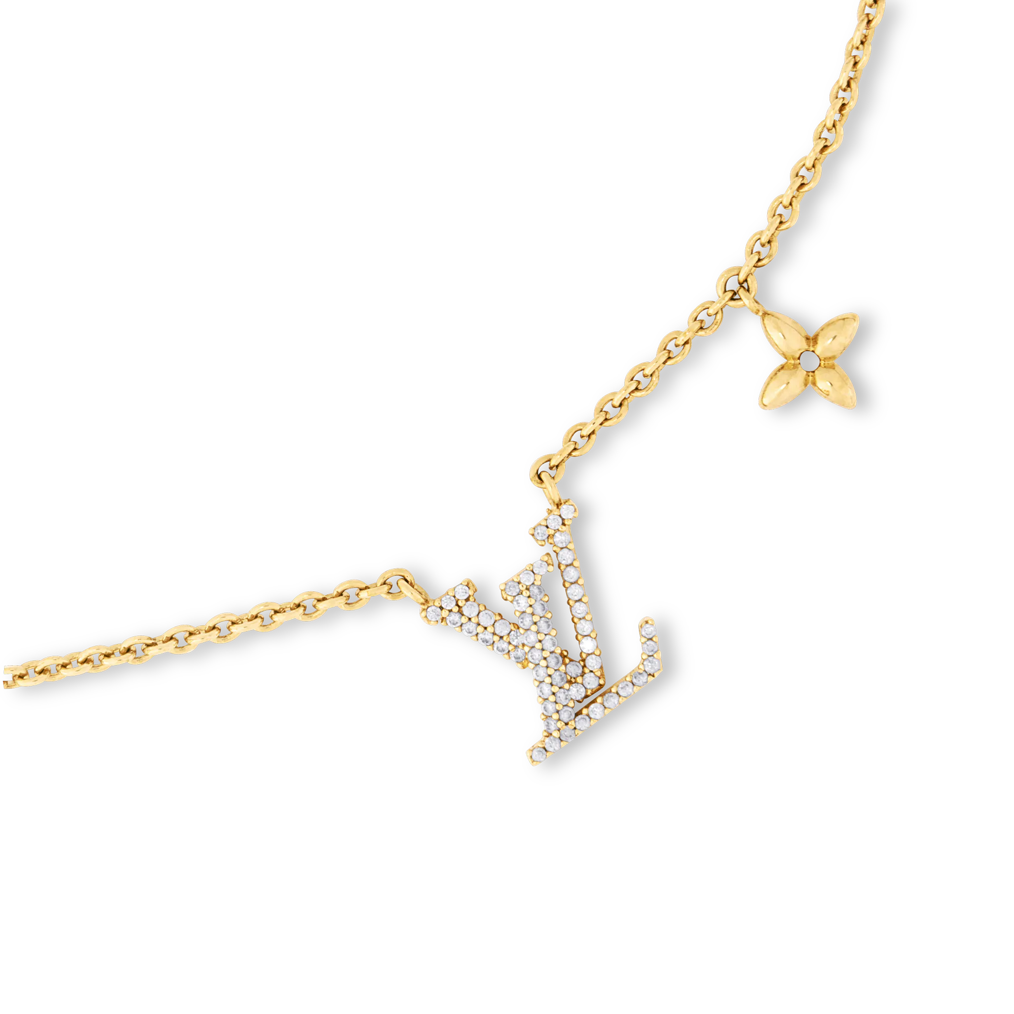 L Diamond Necklace