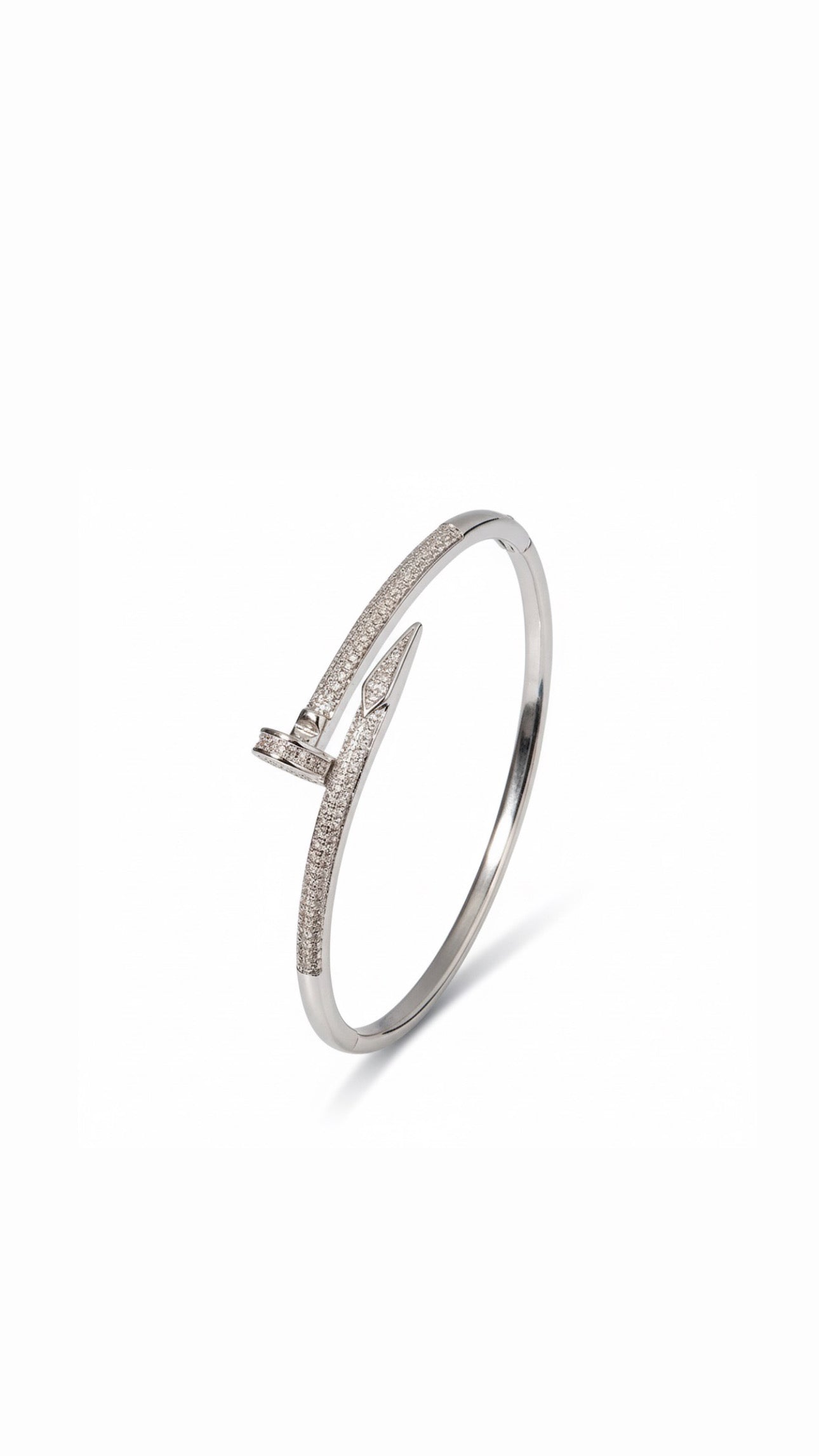 Nail Diamond Bracelet