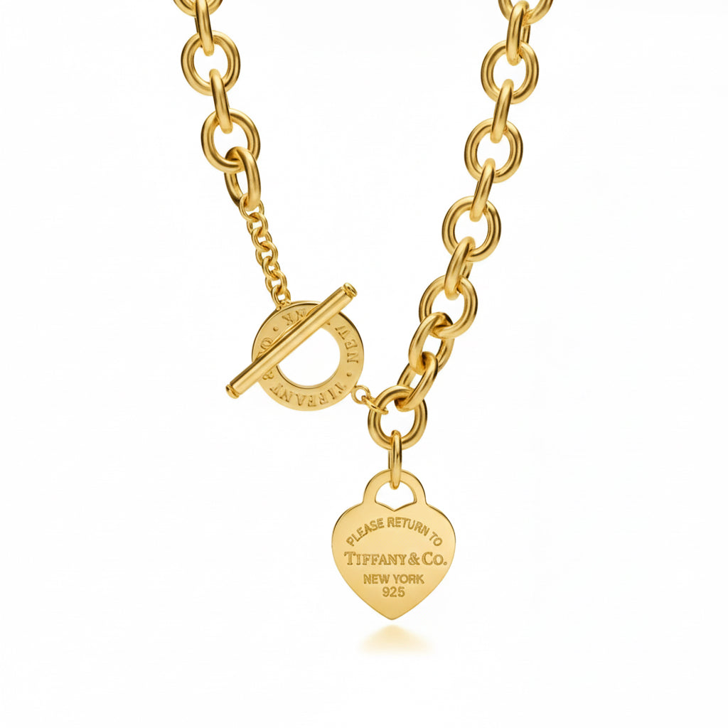 Heart Toggle Necklace